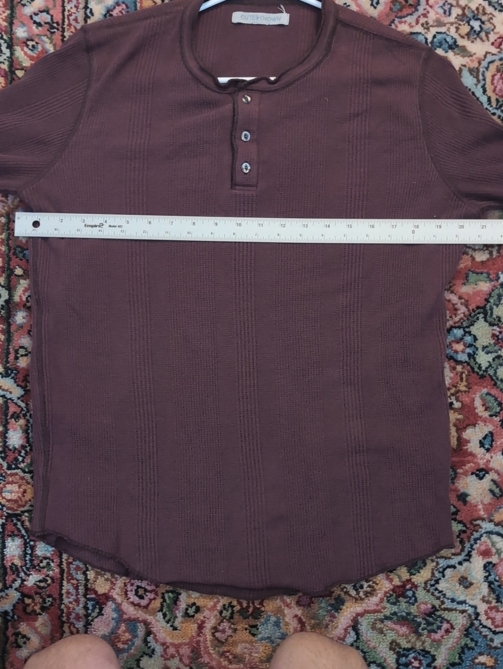 Outerknown Ribbed Henley - Picture 4 of 8